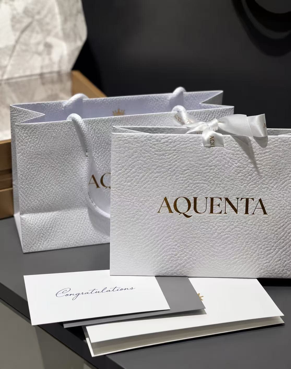 AQUENTA packaging